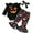 Black, variant on ENFLASH Halloween Cute Ghost Newborn Baby Girl Clothes Infant Romper Fall Winter Outfits Gifts for Girls Bell Bottoms Pant Sets