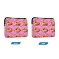 thumbnail image 7 of FORMRS 15-15.6 inch Laptop Sleeve Case Soft Carrying Quilted Computer Bag Cover, Pink Doughnuts, 7 of 7
