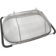 thumbnail image 5 of Stainless Steel Expandable Oval Colander with Rubber Handles - 6 Quart - for Kitchen Sink, Draining Board, Fruit Vegetable Sink, 5 of 5