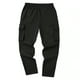 thumbnail image 5 of Pantalones de trabajo para hombre, holgados, de alta elasticidad, con múltiples bolsillos y pierna recta, largos y largos., 5 of 5