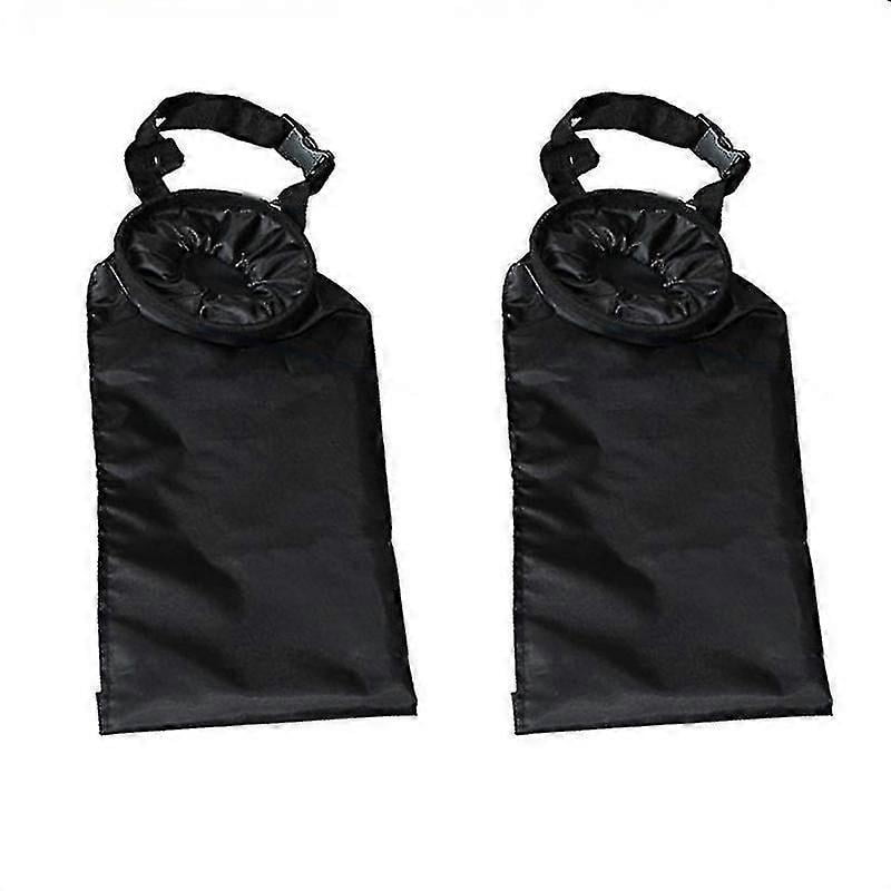 2pcs Car Trash Bags Detachable Garbage Bag For Back Seat Home Use