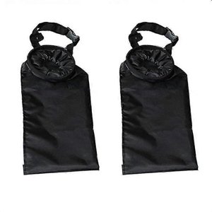2pcs Sacs de corbeille de voiture Sac d'ordure amovible pour siège arrière