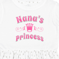 thumbnail image 4 of Inktastic Nanas Princess Granddaughter Girls Toddler Dress, 4 of 5