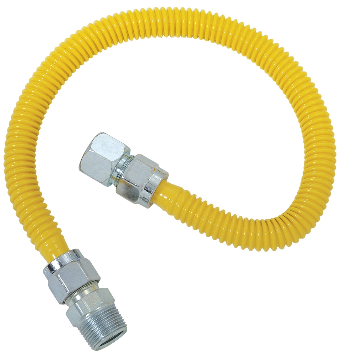 Brass Craft CSSC5448P 48" Stainless Steel Gas Range Connector