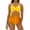 Yellow, variant on High Waisted Swimsuits for Women Women Solid Color Back Set Swimsuits Bathing Suits Tankinis Swimwear Green,L