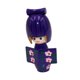 thumbnail image 5 of Adorno de muñeca de kimono de madera, figura coleccionable, escultura, muñeca geisha japonesa violeta, 5 of 9