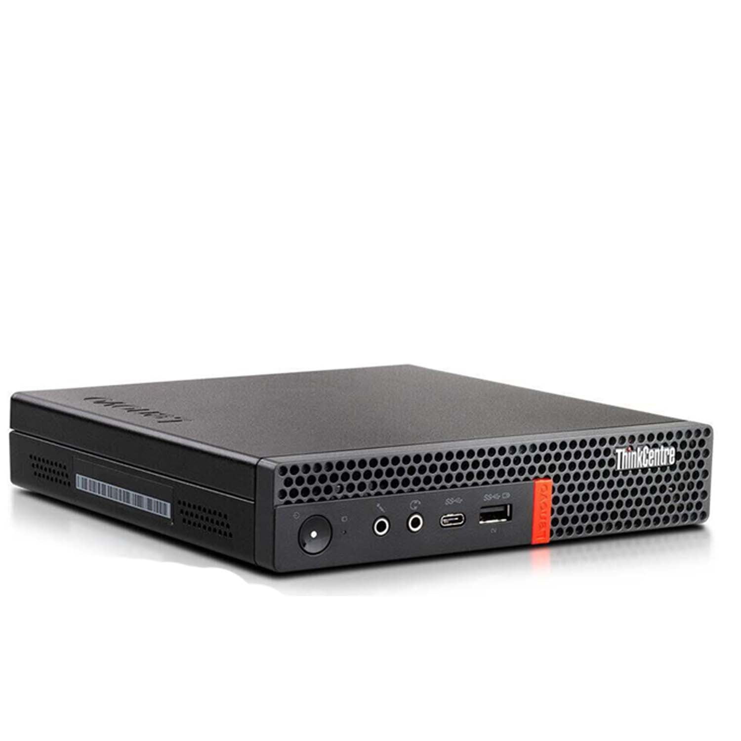 Restored Lenovo ThinkCentre Micro PC with a 19" Monitor | Intel 6-Core i5 8th gen | 16GB RAM | 128GB SSD | Windows 11 (Refurbished)