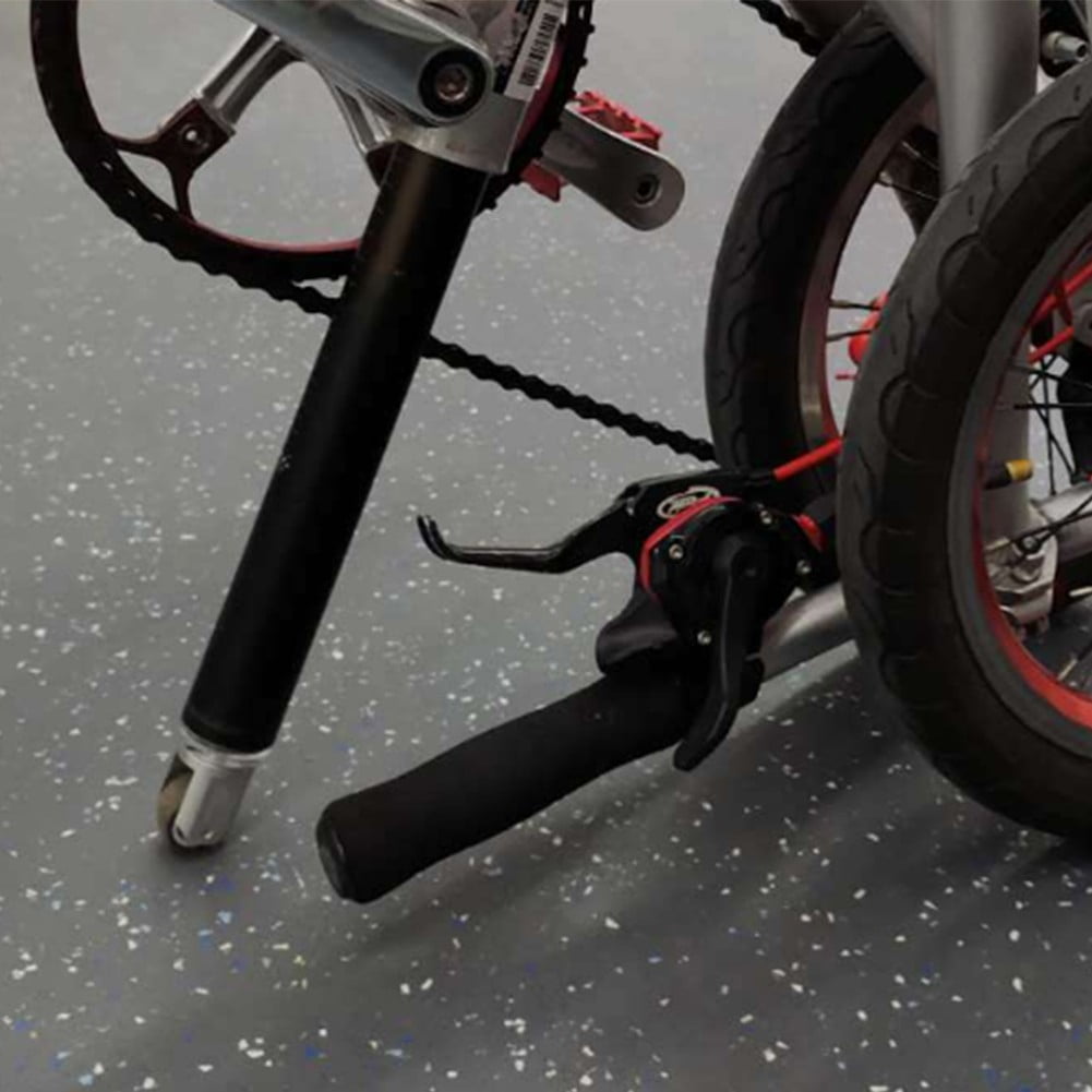 Folding Bike Roller Seatpost Caster Wheel Foldable Bike Auxiliary - Main Image