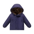 thumbnail image 2 of LYHao Girls Down Coat Winter Warm Thickened Hooded Jacket For Toddlers Kids Outerwear Insulated With Soft Windproof Cold Weather Girls Down Coats,Sizes 9-10 Years, 2 of 7