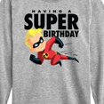 thumbnail image 3 of The Incredibles - Having A Super Birthday Dash - Toddler & Youth Long Sleeve Graphic T-Shirt, 3 of 5