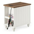 thumbnail image 4 of 2 Pack Nightstand with Charging Station&USB Port,Side Table with Storage Drawers for Living Room, Bedroom, White, 4 of 6