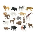 thumbnail image 1 of 17 piezas Figuras de animales de símbos de simualización PVC Crafts Realistic Jumbo Animals Kids Educational juguete Pascua regalo de cumpleaños, 1 of 10