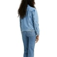 thumbnail image 2 of Levis Womens Ex-Boyfriend Trucker Jacket 3X Pick Holes, 2 of 3