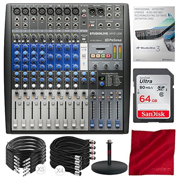 PreSonus StudioLive AR12 USB 14Channel Hybrid Performance Recording