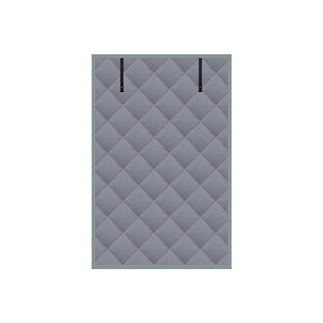 Winter Window Insulation, Staron 2026 Thermal Insulating Window Cover, Three-Layer High-Density Cloth Winter Curtain with Black Buckle Straps Easy Install