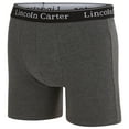 thumbnail image 5 of LINCOLN CARTER Mens Underwear Boxer Briefs - Breathable Anti Chafing Performance Boxers for Men Pack of 10 - Soft Cooling Tagless, Black, Greys, Navy, Lt Blue, Red/S, 5 of 8