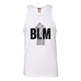 thumbnail image 1 of Adult Fist BLM Black Lives Matter Sleeveless Tank Top Cotton T-Shirt, 1 of 1