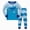 outfits001-Sky Blue, variant on NOLDARES Toddler Boys Outfits 2 Piece Printed Long Sleeve Crewneck Top Jogger Pants Soft Fall Winter Clothing Set Size:2-3 Y,Grey