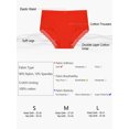 thumbnail image 5 of Agnes Orinda Women's Plus Size Stretch Brief Full Coverage Panties Mid Waist Lace Trim Underwear, 5 of 5