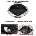 thumbnail image 3 of Multicolor Christmas Deer Pattern Travel Tote Bags for Women Carry On,Large Weekender Bags for Women Travel,Multi Functional Duffle Bag for Work,Shopping,Sports, 3 of 5