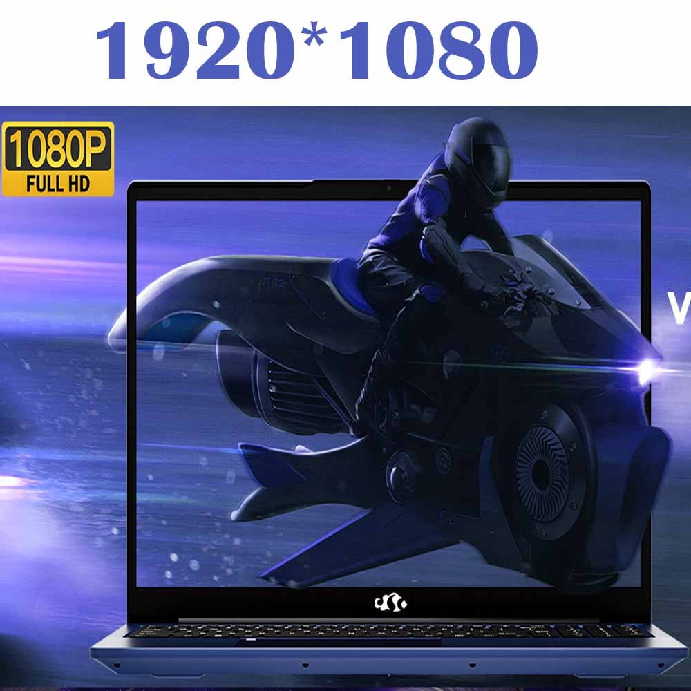 15.6 FHD Student Laptop Computer ,8GB RAM 512GB SSD, Backlit Keyboard, Fingerprint, Intel Pentium Quad-Core N100 (Beat to i3-1115G4, Up to 3.4GHz), 2 Years Warranty, Type C 65W Charger（Blue）