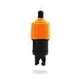 thumbnail image 1 of Adaptador de válvula de aire Barco de goma Inflación Paleta de paleta Inflable Bomba adaptador Rowing Al aire libre Compresor Convertidor Accesorio Naranja Monstrate TO001430-02, 1 of 7