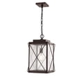 thumbnail image 2 of 2615-PBK Millennium Lighting Robinson - 1 Light Outdoor Hanging Lantern-18.5 Inches Tall and 11 Inches Wide-Powder Coat Black Finish, 2 of 3