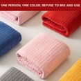 thumbnail image 4 of Djunllk Velvet Bath Towels, Soft Hand Towel Super Absorbent Quicker to Dry, Microfiber Hair Towel Bathroom Towels Perfect for Bathroom Beach Pool Gym, 13" x 29", 4 of 9
