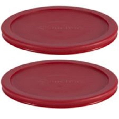 Anchor Hocking Replacement Lid 7 Cup/1.7 L, set of 2 lids, red round