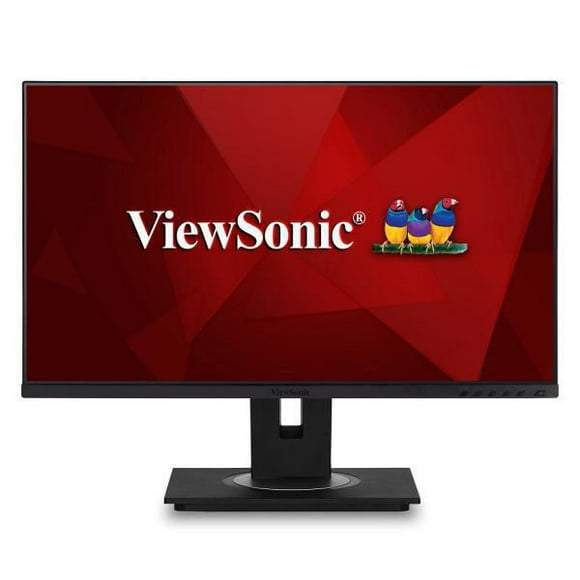ViewSonic 24" Display, IPS Panel, 1920 x 1080 Resolution, Black, VG2455