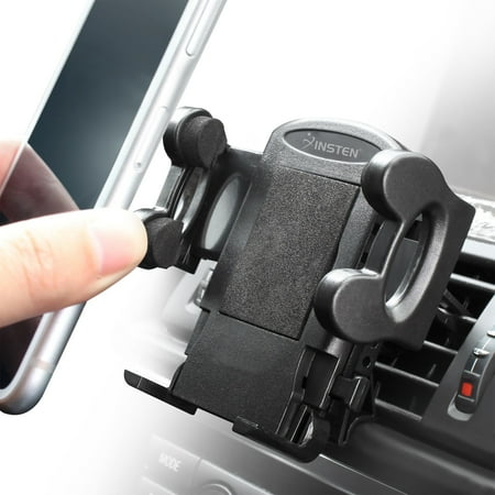 Insten Air Vent Cell Phone Holder Car Mount Universal Adjustable Car Mount for iPhone XS X 8 7 6 6s Plus Samsung Galaxy Note 8 S10 S10e S9 S8 S7 S6 Plus Edge Sony Xperia XZ2 (Best Iphone 7 Plus Mount)