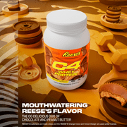 C4 Whey Protein Powder, Reese's Peanut Butter Cup Flavor, 25g of Protein, 18 Servings