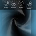 thumbnail image 5 of Blue Black Ombre Cloth Napkins, Modern Gradient Abstract Art Washable and Reusable Dinner Napkins Set of 6, Table Napkin for Kitchen Party Birthday Wedding Hotel Housewarming 20"x20", 5 of 8
