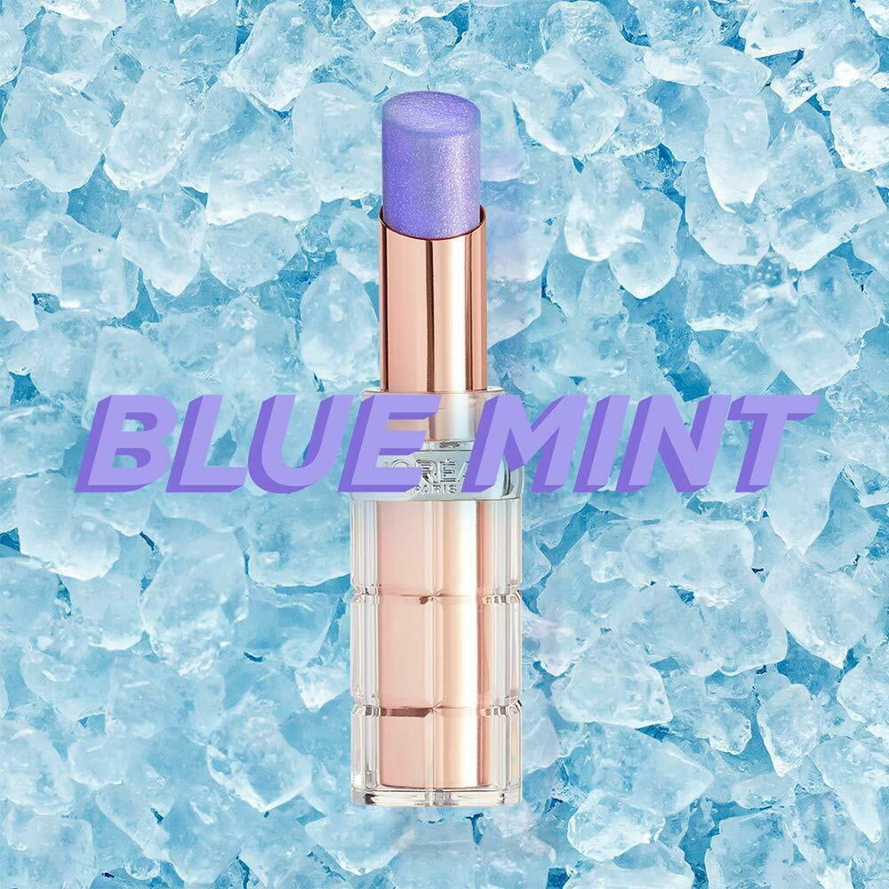 2 PACK L'Oreal Paris Colour Riche Plump and Shine Lipstick, Blue Mint Plump