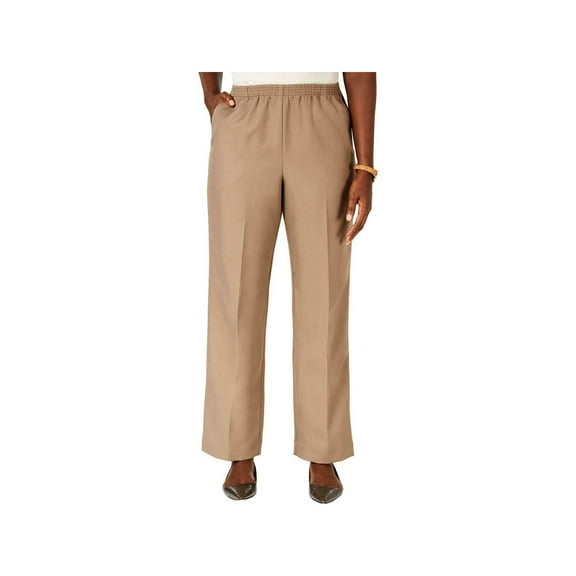 KAREN SCOTT $40 Womens New 0702 Beige Casual Pants L B B