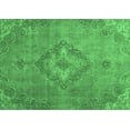 thumbnail image 1 of Ahgly Company Indoor Rectangle Abstract Emerald Green Modern Area Rugs, 2' x 3', 1 of 4