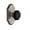 Antique Pewter, variant on 850305 Arc Solid Brass Rose Passage Door Knob Set - Nickel