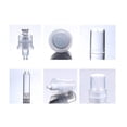 thumbnail image 2 of 12Pcs 5ml/0.17oz Refillable Clear Plastic Airless Vacuum Pump Bottle Cosmetic Make-up Cream Lotion Sample Packing Toiletries Liquid Storage Container Vial Jars Travel Portable Sub-botte, 2 of 5