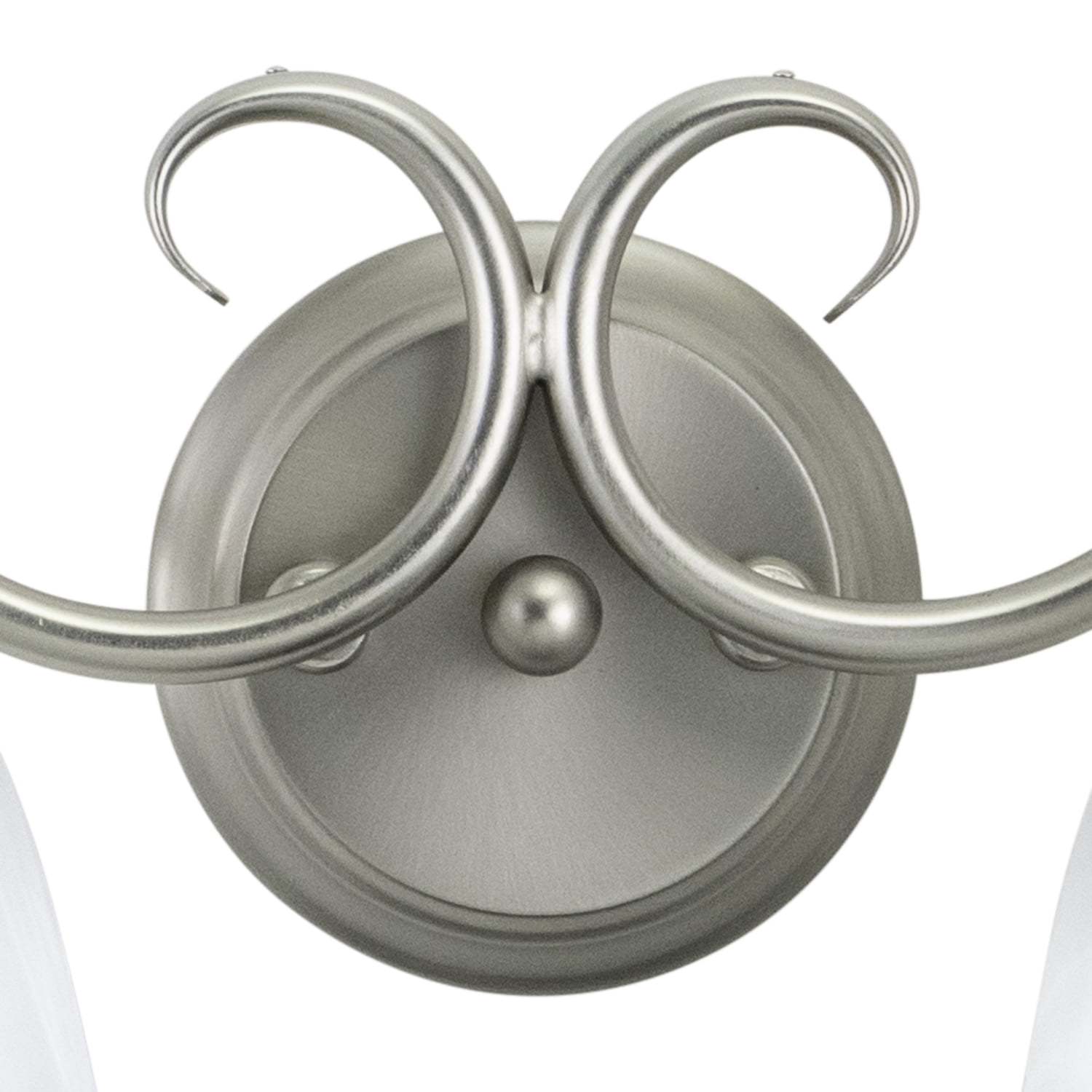 Bathroom Vanity Light Fixture - 2 Light Brushed Nickel - Modern Bathroom Lighting