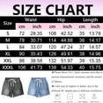 thumbnail image 2 of ZIXKCGDSE Denim Shorts Women Drawstring Elastic Waist Jean Shorts with Pockets Going Out Size XXXL, 2 of 4