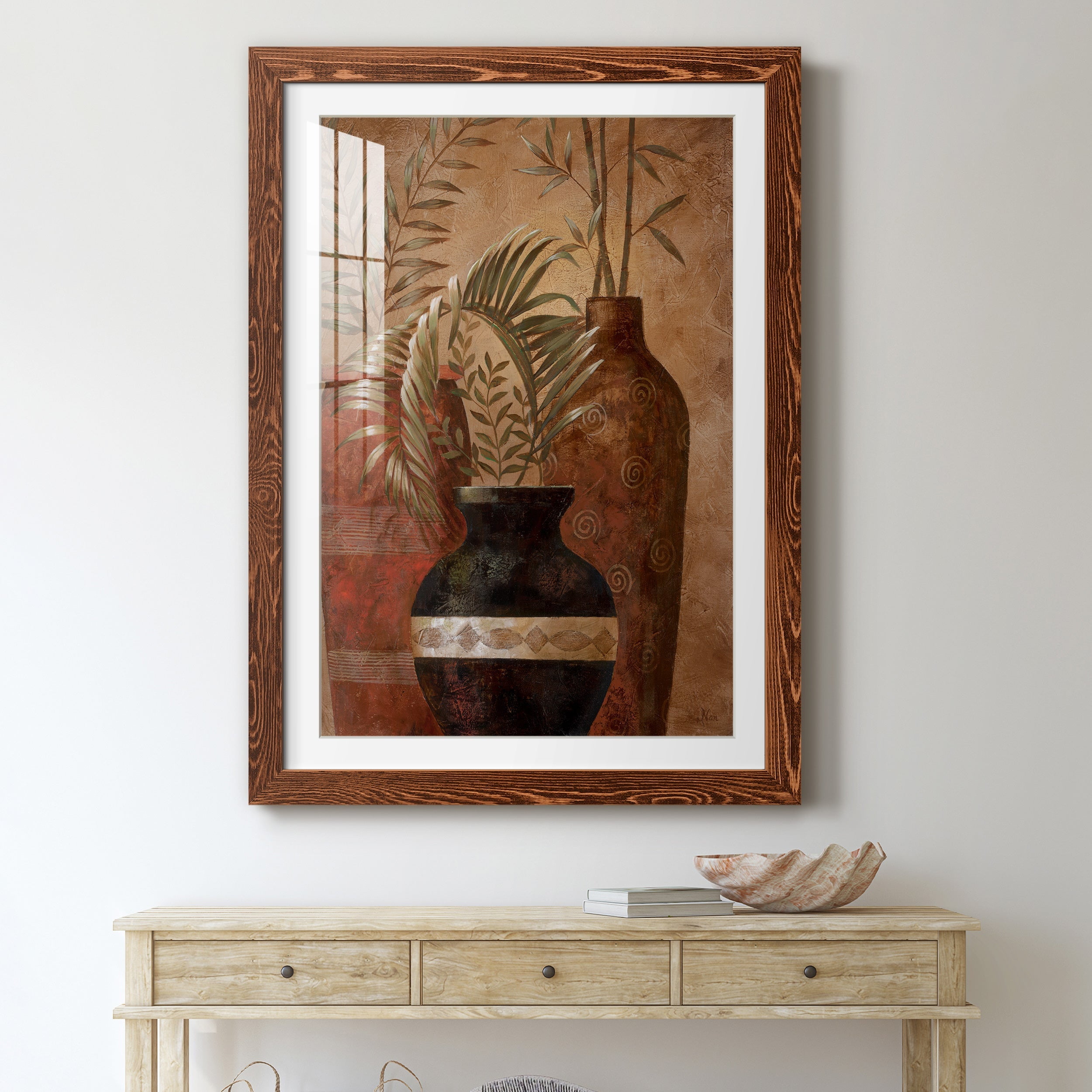 Exotic Vacation II - Premium Framed Print - Distressed Barnwood Frame - Ready to Hang