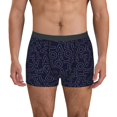 thumbnail image 1 of Balery LOVE Calzoncillos bóxer para hombre, ropa interior de algodón suave y transpirable con cinturilla de nailon-X-Large, 1 of 5