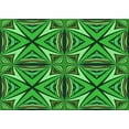 thumbnail image 1 of Ahgly Company Indoor Rectangle Patterned Dark Forest Green Area Rugs, 8' x 10', 1 of 6
