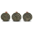 thumbnail image 3 of Greywash Sitting Turkey 23 x 7.5 Wax Decorative Tabletop Candle Set 3, 3 of 5