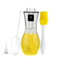 thumbnail image 1 of Dispensador de pulverizador de aceite de 200ML, botella pulverizadora de aceite, botella de vidrio portátil para asar aceite de oliva para cocina, ensalada, hornear pan, 1 of 9
