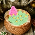 thumbnail image 4 of FastXmas Christmas Tree Silicone Mold, 2 x 2.3" Christmas Chocolate Cake Molds,Non-Stick Pine Tree Candy Baking Fondant Molds Xmas Silicone Trays Pan Mold Handmade Chocolate Molds for Kitchen(Pink), 4 of 6