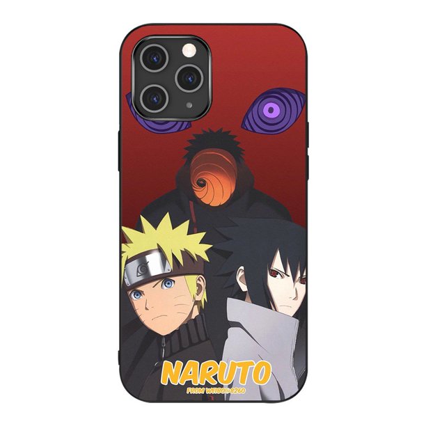 Funda para teléfono OPPO A9 A5 A71 A3S A5S A12 A12S A12E A15S A15 A53S A92S Naruto Patten cubierta de moda de lujo textura mate TPU carcasa de silicona