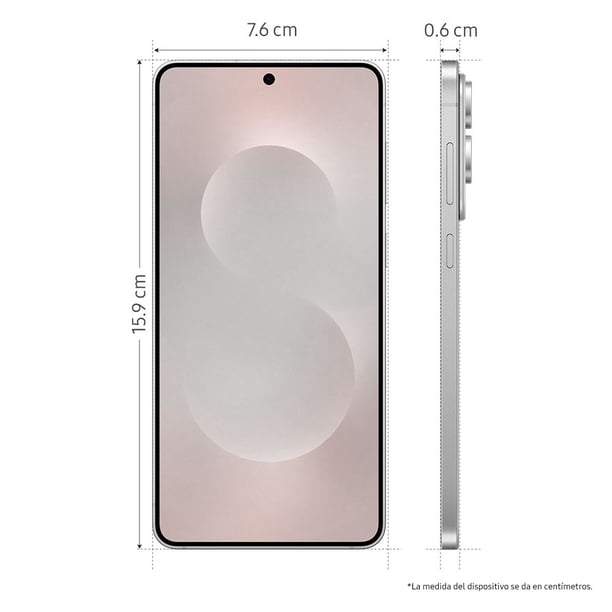 Smartphone Samsung Galaxy S25 EDGE Titanium Silver Desbloqueado