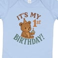 thumbnail image 4 of Inktastic Cute Teddy Bear 1st Birthday Celebration Boys or Girls Baby Bodysuit, 4 of 5