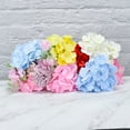 thumbnail image 6 of Uxcell Silk Hydrangea Flowers, Light Purple Artificial Flowers for Wedding 30 Set, 6 of 6